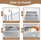 Over the Door Organizer, Large Pocket Hanging Storage - Image 5