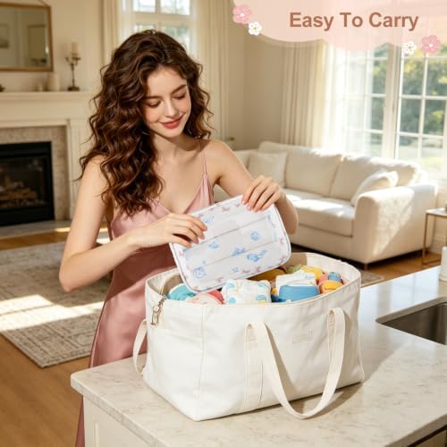YOPCDJ 5PCS Diaper Bag Organizer Pouch Set, TSA Approved Toiletry Bag, Purse - Image 2