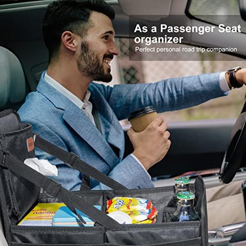 Kids Car Backseat Organizer Between Seats Easy Reach Storage Caddy - Image 3