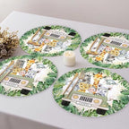 50 Pieces Paper Placemats for Safari Baby Shower - Image 3