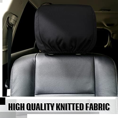 Tallew 4 Pcs Universal Car Headrest Cover - Image 5