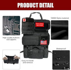 Tactical Car Seat Back Organizer, Tactical Molle Seat Back Organizer - Image 4