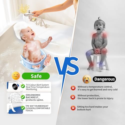 Baby Bath Seats for Babies Sitting Up, Infant Bath Chair for 6+ Months - Image 2