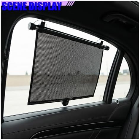 2PCS Car Windshield Sunshade for Baby, Auto Side Window Shades for Blocking - Image 3