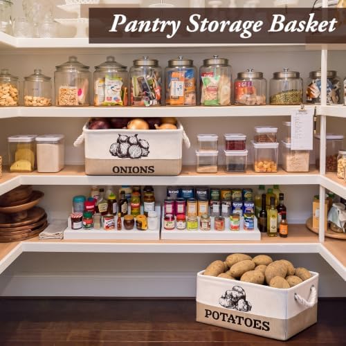 Marsui 2 Pcs Potato and Onion Storage Baskets - Image 4