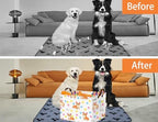 Medium Dog Toy Storage Basket Collapsible Pet Bin Box - Image 5