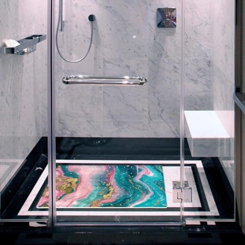 Shower Mat Bathtub Mat, 26.8x15.1 inch, Non-Slip Bath Mat - Image 6