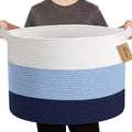 MEGASKET Large Kids Toy Basket, Toy Storage Bin by MEGASKET