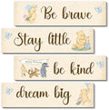 BirtDerr 4Pcs Winie Wall Decorations-he Pooh Baby Stuff-Bedroom Wall by BirtDerr