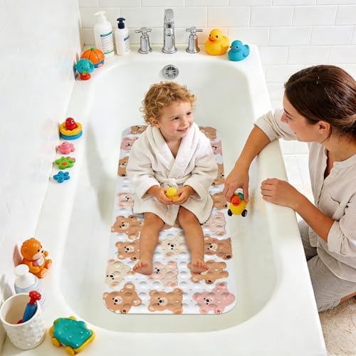 Kids Bathtub Mat, Non Slip Cartoon Bath Mat - Image 6