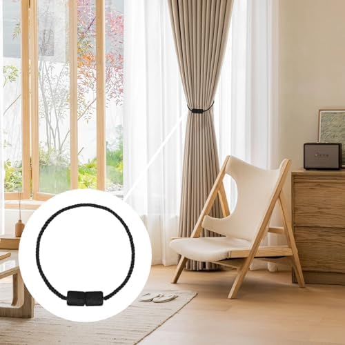 ZUFECY Cylinder Magnetic Curtain Tiebacks - Image 6