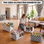 4 Pcs Coquette Black Bow Storage Basket - Image 6
