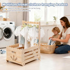 Wooden Baby Shower Crate Closet - Image 2