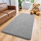 Keeko 2x3 Area Rugs for Living Room, Soft Washable Memory Foam Bedroom Rug by Keeko