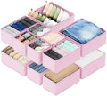 SpaceAid Drawer Organizer Clothes, 12 Pack Dresser Organizer Bins by SpaceAid