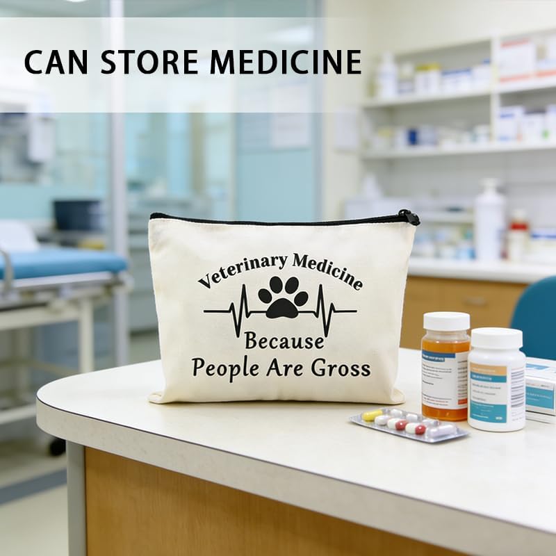 Veterinary Medicine Bag for Vet Tech Appreciation Gifts Funny Vet Canvas - Image 4