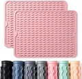 2 Pack Caketime Silicone Dish Drying Mat by CAKETIME