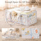 Corduroy Baby Diaper Caddy Organizer - Image 2