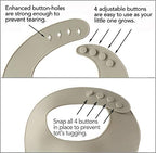 2-Pack Waterproof Silicone Baby Bib Lightweight Comfortable Easy-Wipe Clean - Image 3