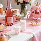 WRAPAHOLIC 3oz Pink Princess Bathroom Cups - Image 6