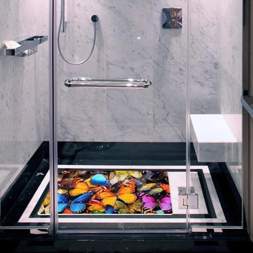 Shower Mat Bathtub Mat, 26.8x15.1 inch, Non-Slip Bath Mat - Image 6