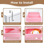 Over the Door Organizer, 4 Large Pocket Hanging Storage - Image 5