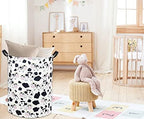 Cow print Laundry Basket Baby Laundry Basket Nursery Hamper Kids Baby Laundry - Image 3