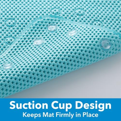 Duck Brand Softex Bath Mat for Tubs, Machine Washable, 17 x 36 Inches, Skid - Image 3