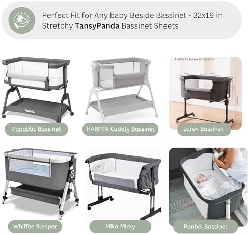 TansyPanda Muslin Bassinet Sheets - Image 2