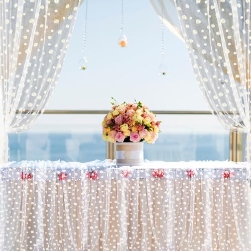 4 Pcs Daisy Table Runner 29x70 Inch - Image 4