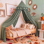 SmoothNovelty Gingham Plaid Bed Canopy - Image 5