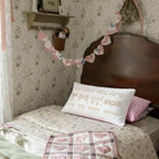 Decorative Beige Bow 12x20 Throw Pillow Cover, Cute Pillowcase - Image 3