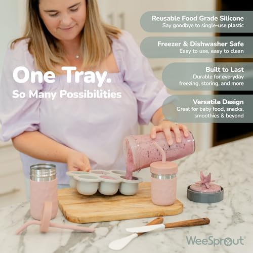 WeeSprout Silicone Freezer Tray - Image 5