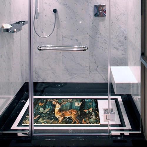 Non Slip Bathtub and Shower Mat 26.8x15.1 inch, Bath Mat - Image 6