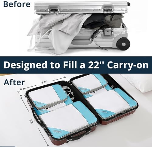 9 Set Compression Packing Cubes - Image 6