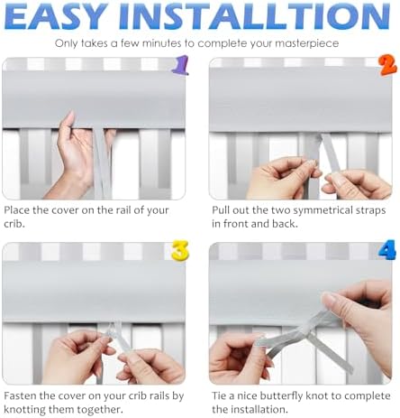 Tollder Comfort for Teething Stage, Edge Protector Strip Edge Wrap Cover Sets - Image 2