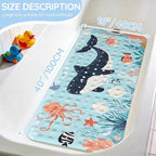 Kids Bathtub Mat, Non Slip Cartoon Bath Mat - Image 2