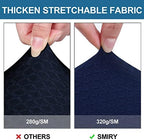 Smiry Waterproof Seat Covers for Dining Room Chairs - Image 4