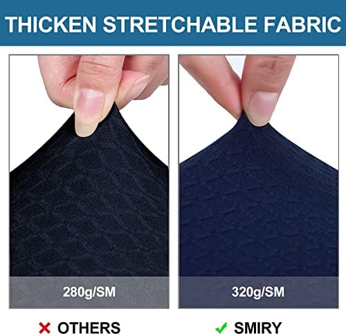 Smiry Waterproof Seat Covers for Dining Room Chairs - Image 4