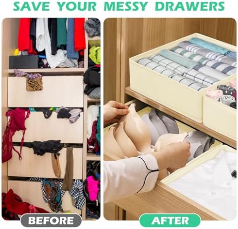 Drawer Clothing Organizer 16-Pack - Image 3