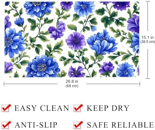 Shower Mat Bathtub Mat, 26.8x15.1 inch, Non-Slip Bath Mat - Image 4