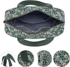 Large Makeup Bag for Women Corduroy Cosmetic bag Make up Bags Zipper Pouch - Image 4