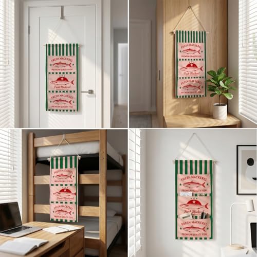 IAXIC Canvas Wall Hanging Organizer - Image 5