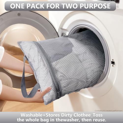 OlarHike 8 Set Packing Cubes for Travel, Gifts for Women Mom, Anti-Tearing - Image 5
