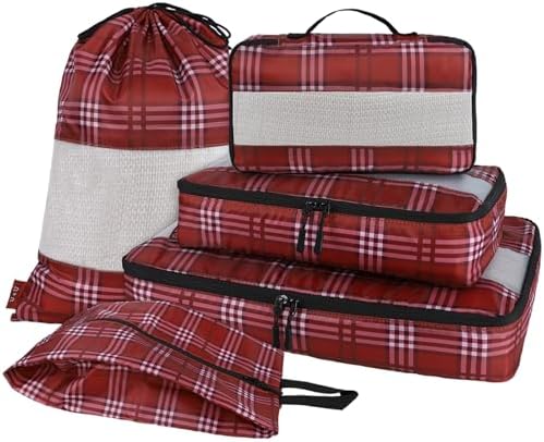 U+U 5 Set Packing Cubes, Travel Organizers by UU