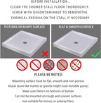 Yimobra Square Shower Mat Non Slip, Super Strong Suction Cups, Machine Washable - Image 5