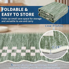 GarveeHome Hallway Runner Rug 2x6 Non Slip Scalloped Washable Kitchen Rug - Image 4