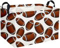 Rectangular Football Baskets Kids Storage Bins Baby Boy Basket Kids Toy Storage by DDBASKET