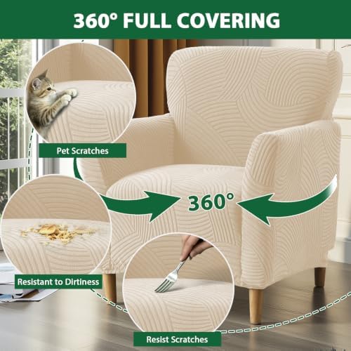 Stretch Chair Covers Armchair Slipcovers - Image 6