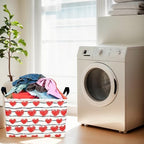 Valentine's Day Basket Gift for Empty Cute Heart Large Storage Bin for Kid and - Image 3